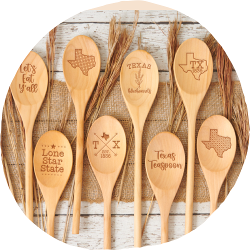 Birch Wood State Spoons