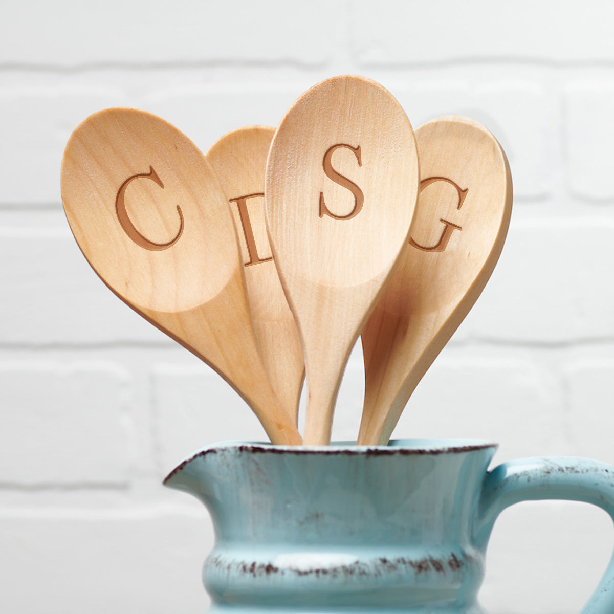 Custom Initial Wooden Spoon