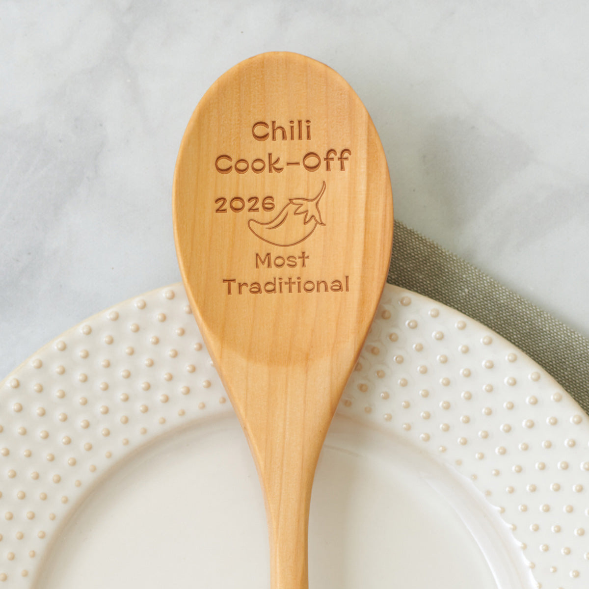 Custom Wooden Spoons for Cook-Off Awards