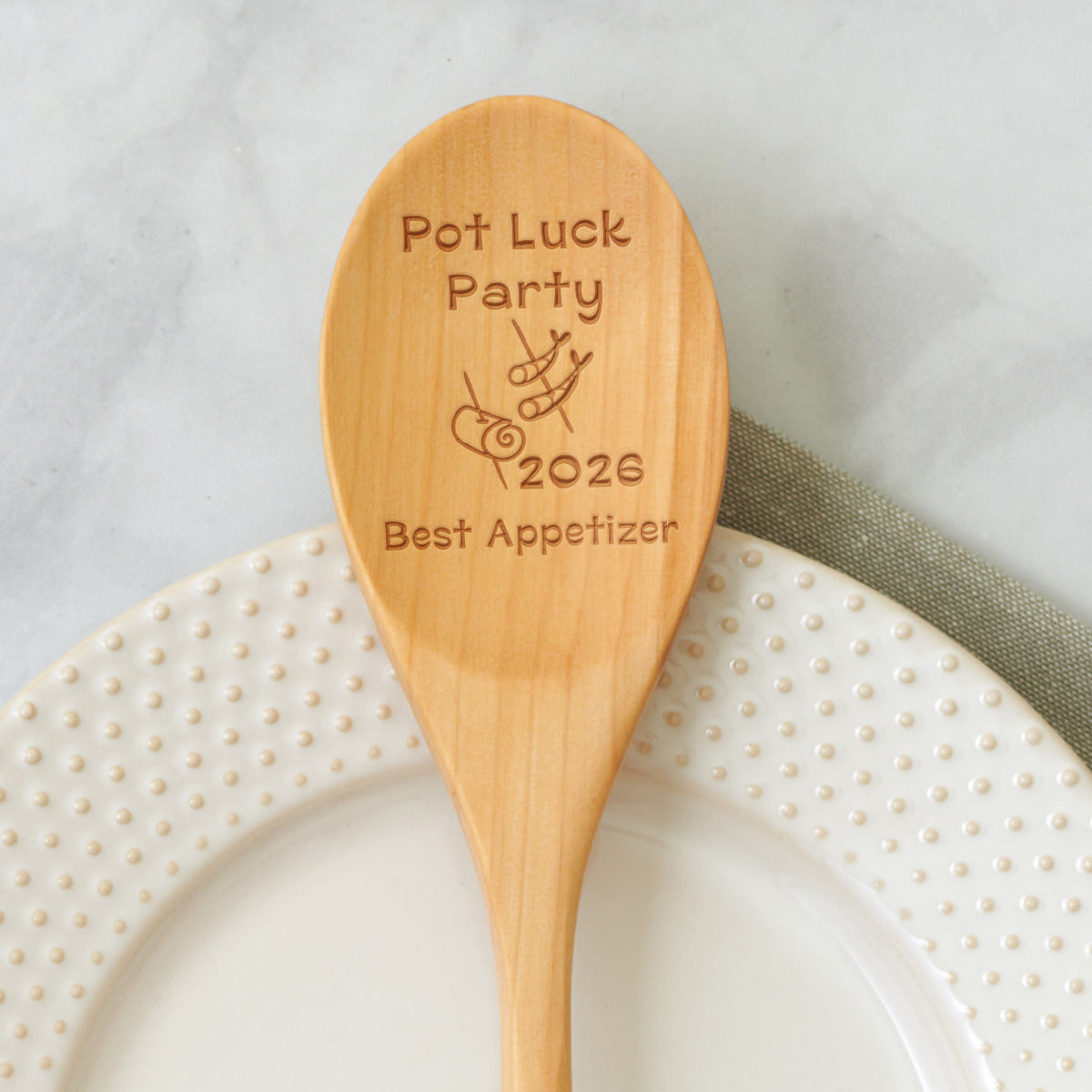 Custom Wooden Spoons for Cook-Off Awards
