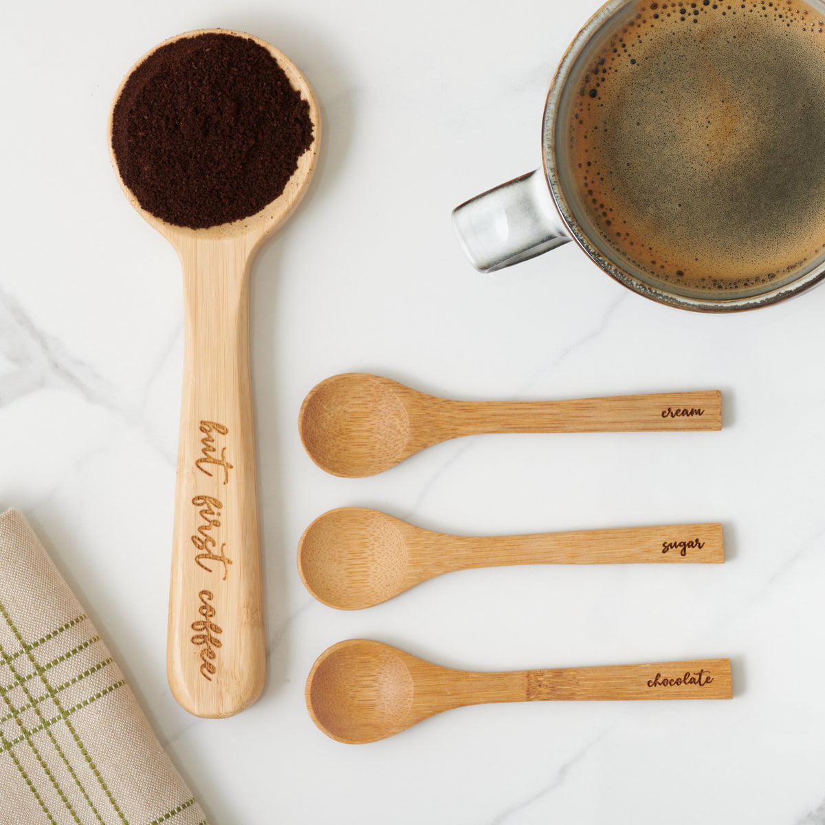 small tasting spoons