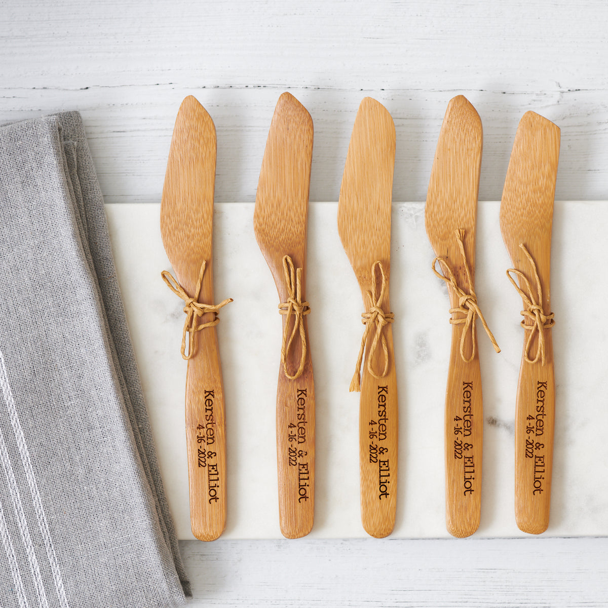 Custom Wooden Spreader Shower Favor